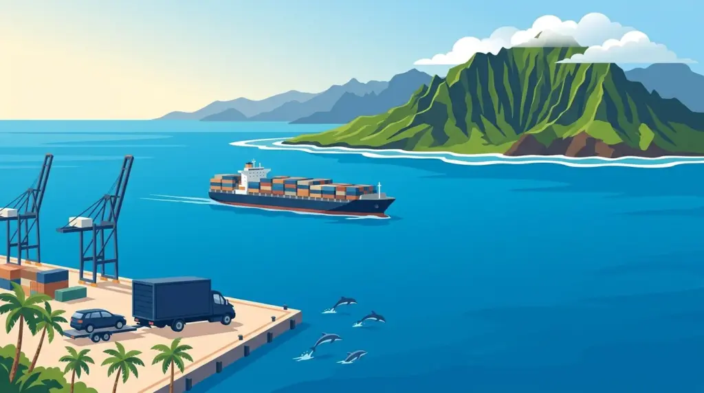 Illustrated guide to moving to Hawaii From the Mainland, showing housing, neighbourhoods, costs and arrival