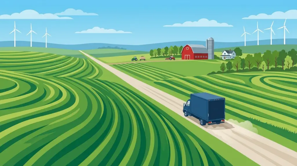 Illustrated guide to moving to Iowa, showing housing, neighbourhoods, costs and arrival
