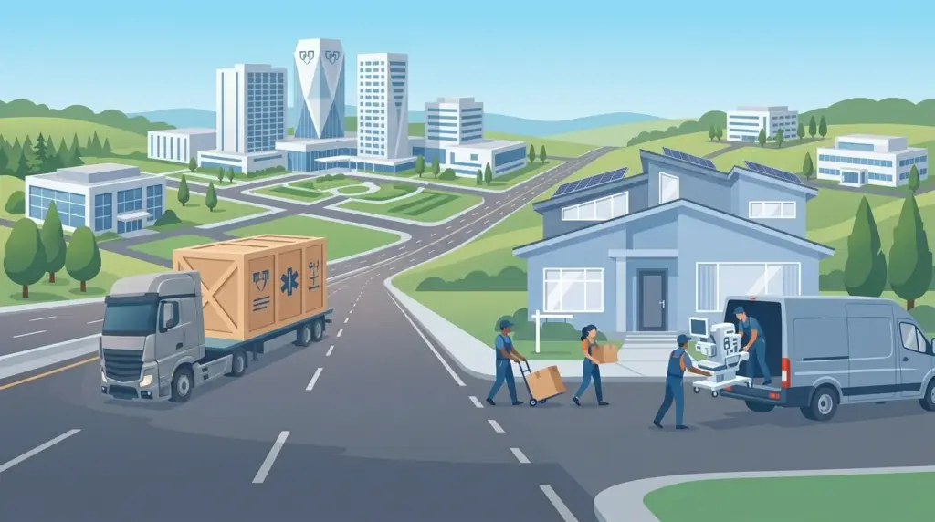Illustrated guide to moving to Rochester, MN, showing housing, neighbourhoods, costs and arrival